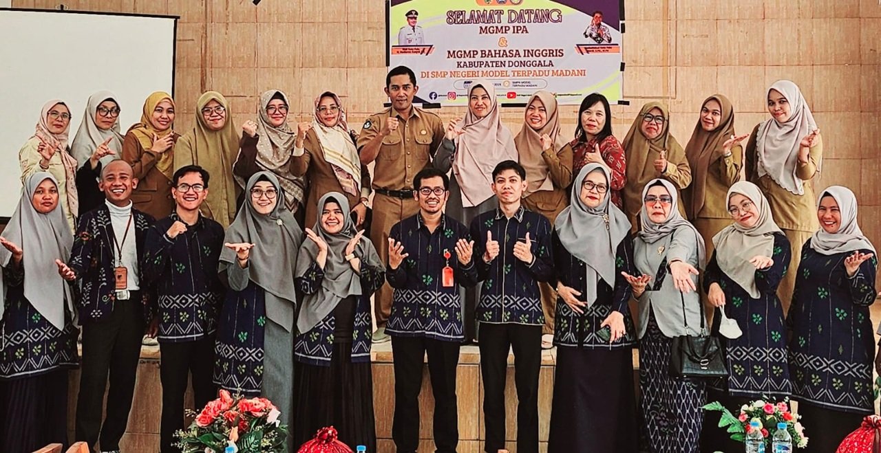 Kunjungan Studi Tiru MGMP IPA Kabupaten Donggala 2